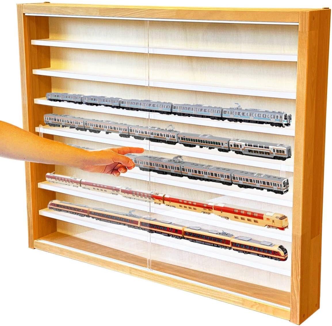 トミカ40台・ロングトミカ10台 コレクションケース アクリル障子付